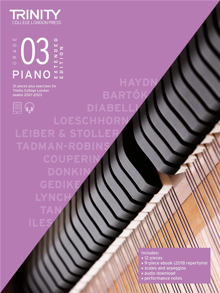 Piano Exam Pieces & Exercises 2021-2023: Grade 3